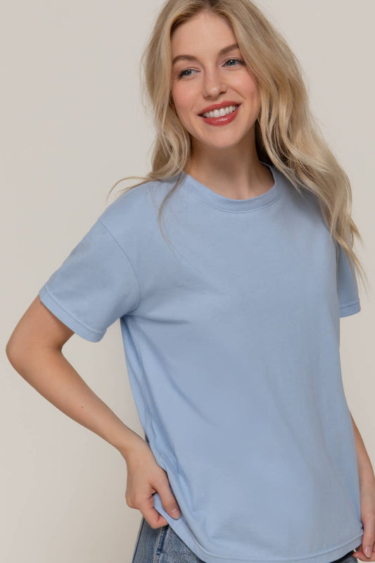 Short Sleeve Round Neck Tee