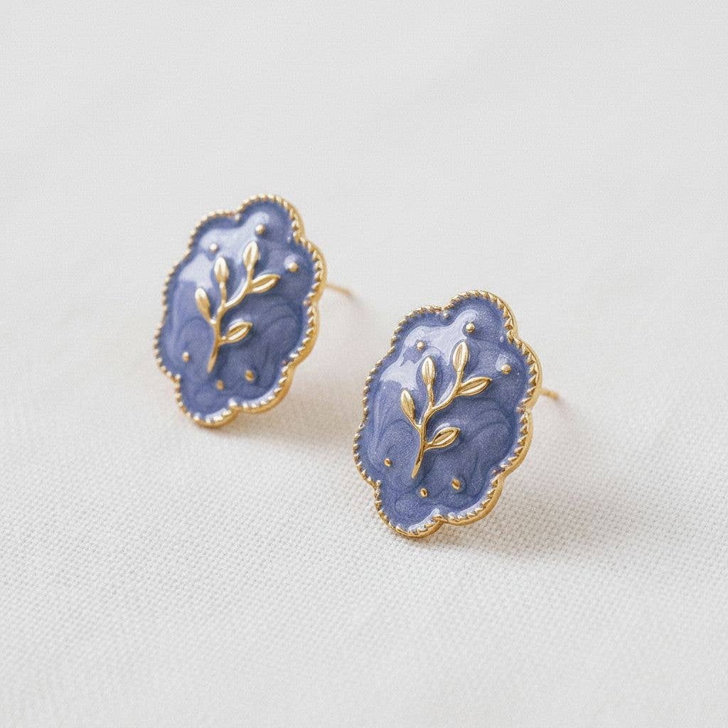 Artistic Floral Inspired Earrings