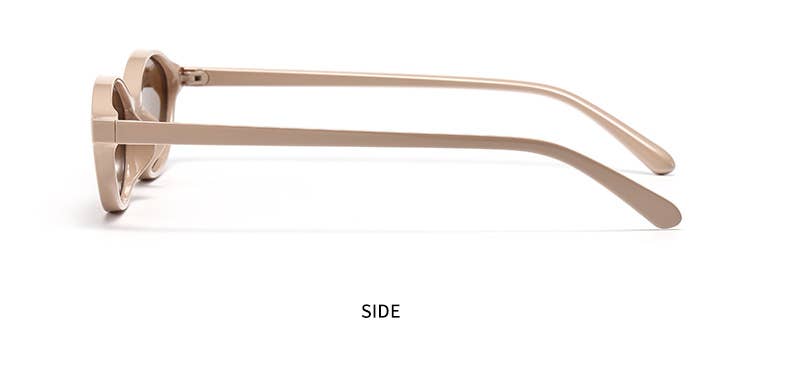 Minimalist Oval Sunglasses