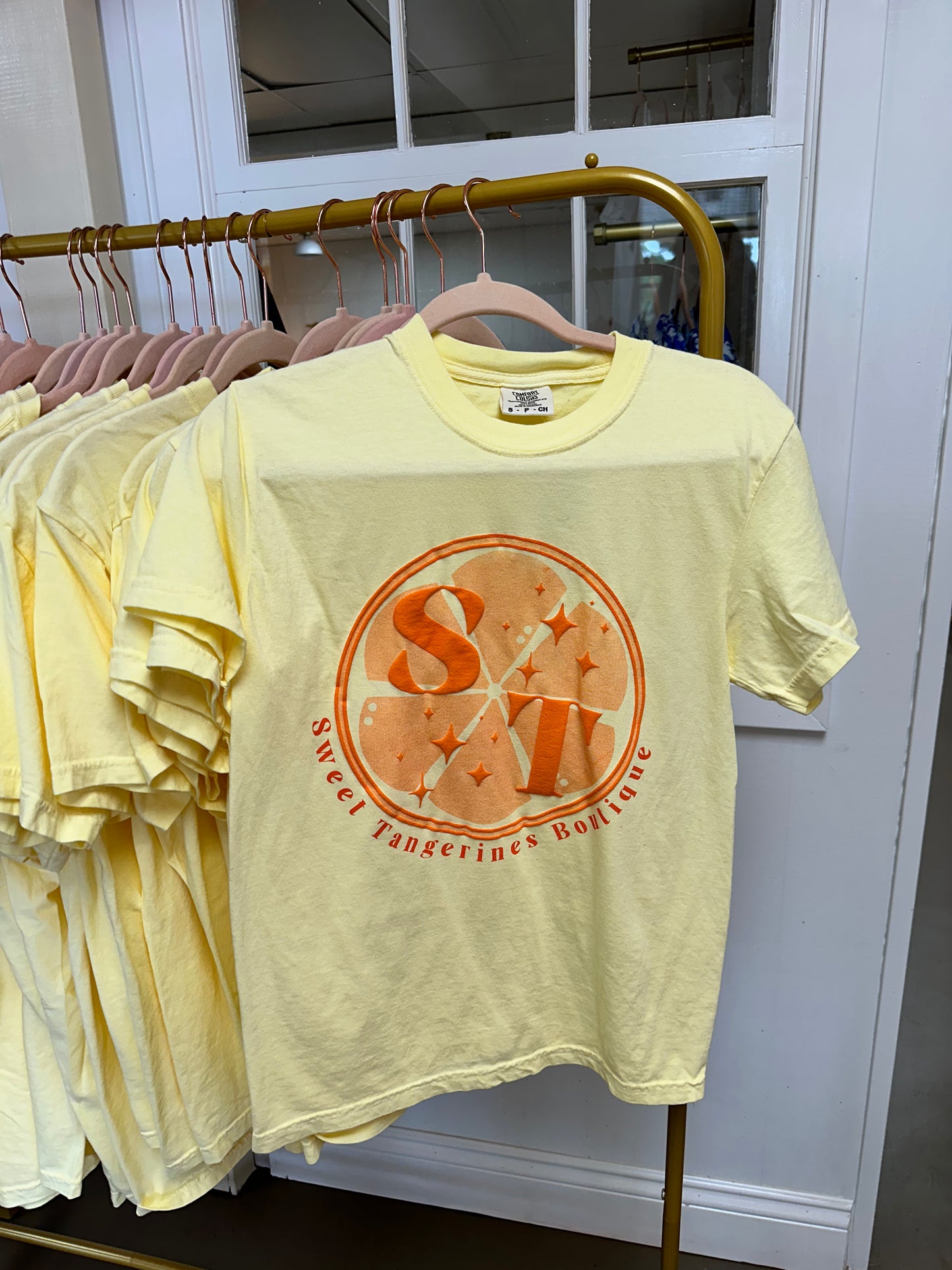 Sweet Tangerines Graphic Tee.