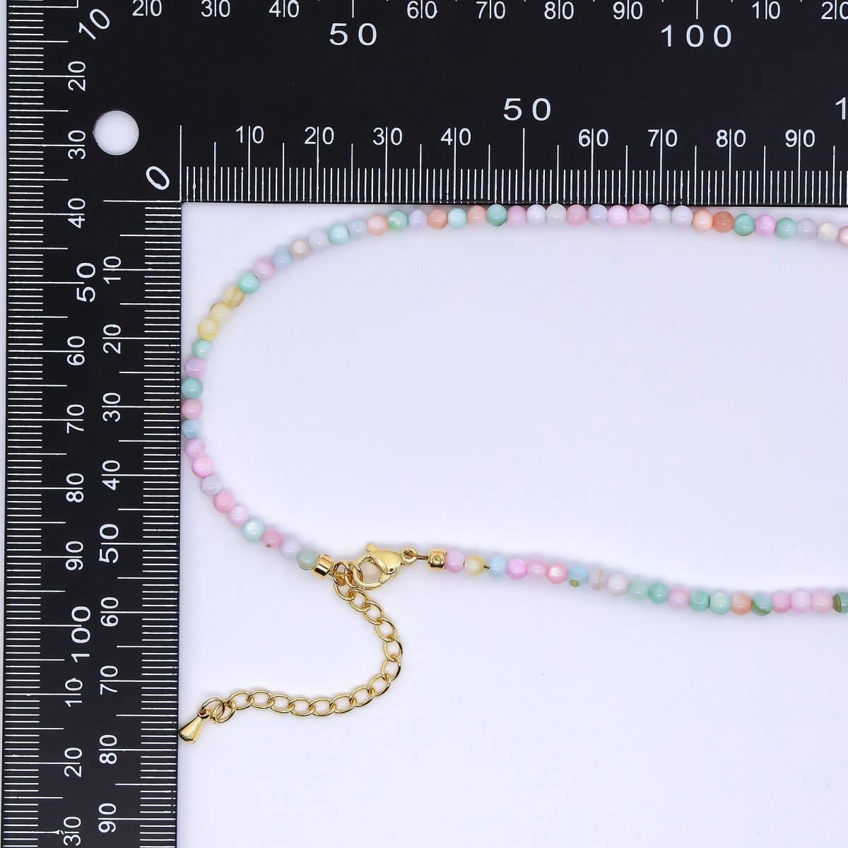 Round Shell Pearl Necklace