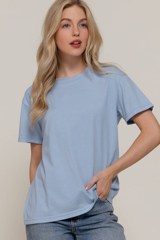 Short Sleeve Round Neck Tee