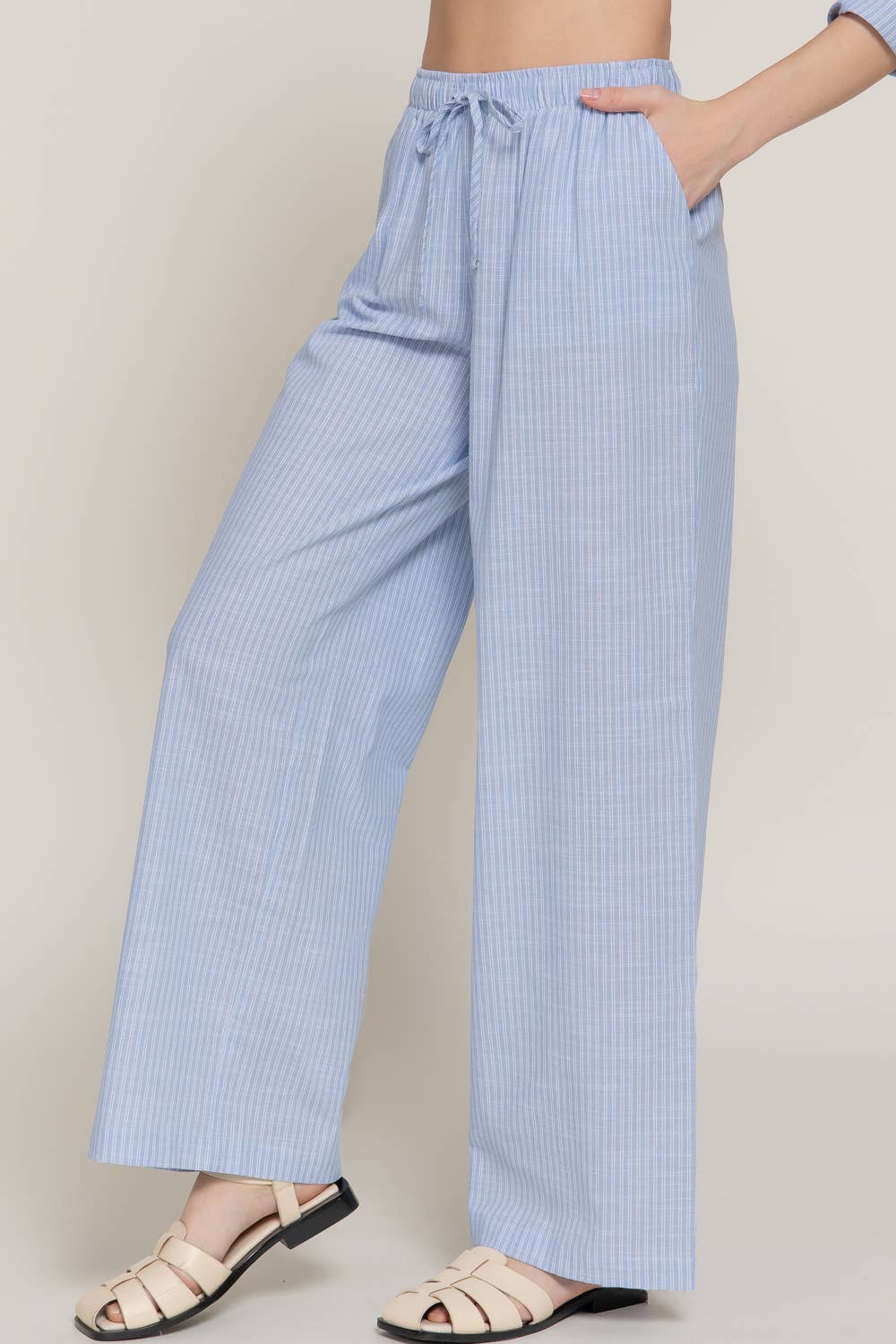 Stripe Linen Pants