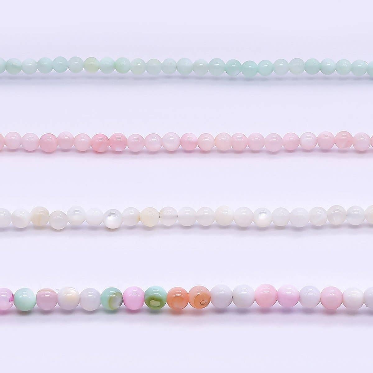 Round Shell Pearl Necklace
