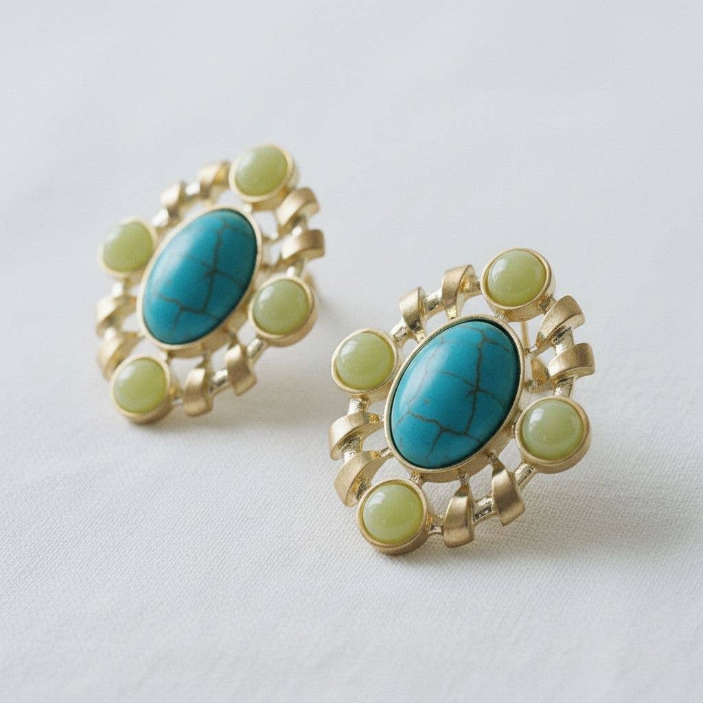 Turquoise Drop Earrings
