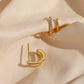 Double Hoop Earring