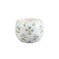 Ceramic Blue Floral Candle – Garden Terrace