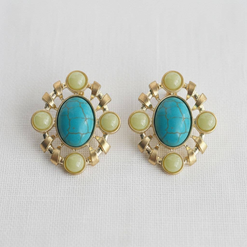 Turquoise Drop Earrings