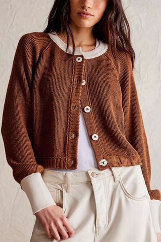 Contrast Cardigan