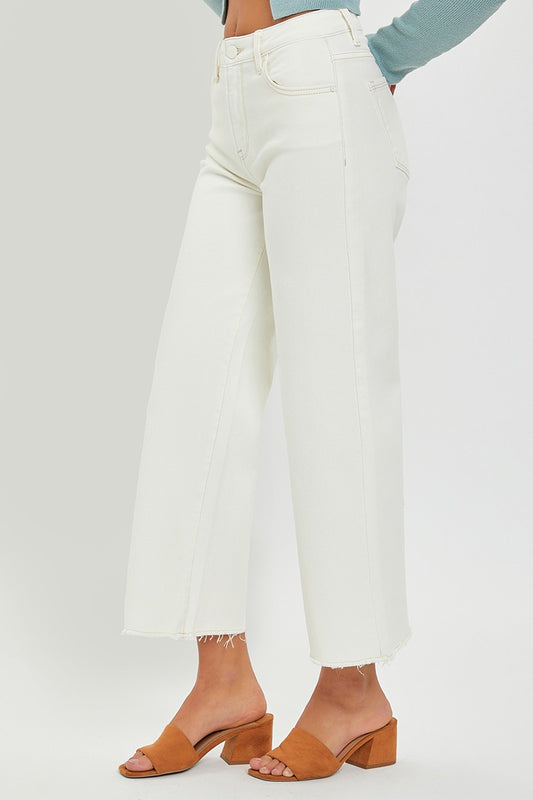 High Rise Cream Jean