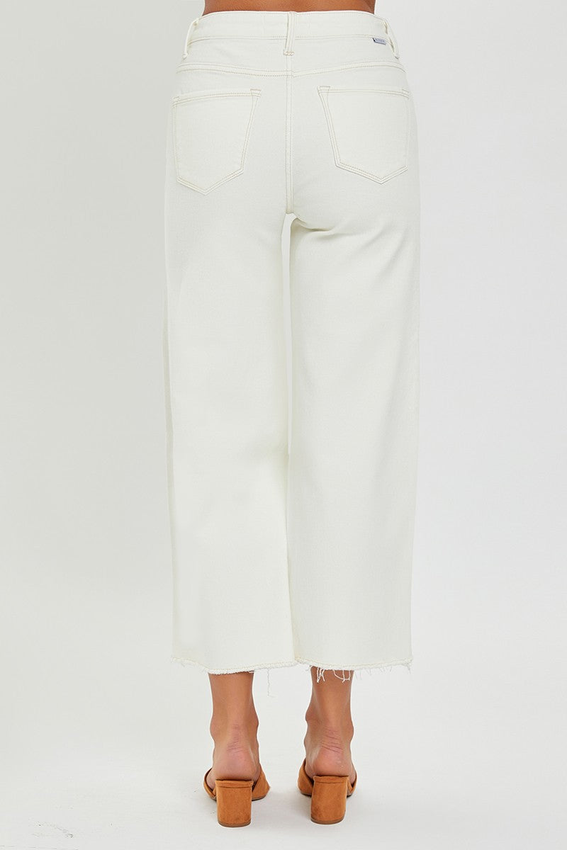 High Rise Cream Jean