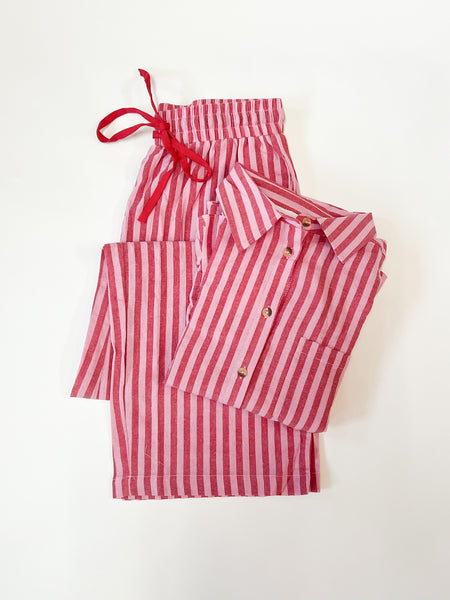 Stripe Pajama Set