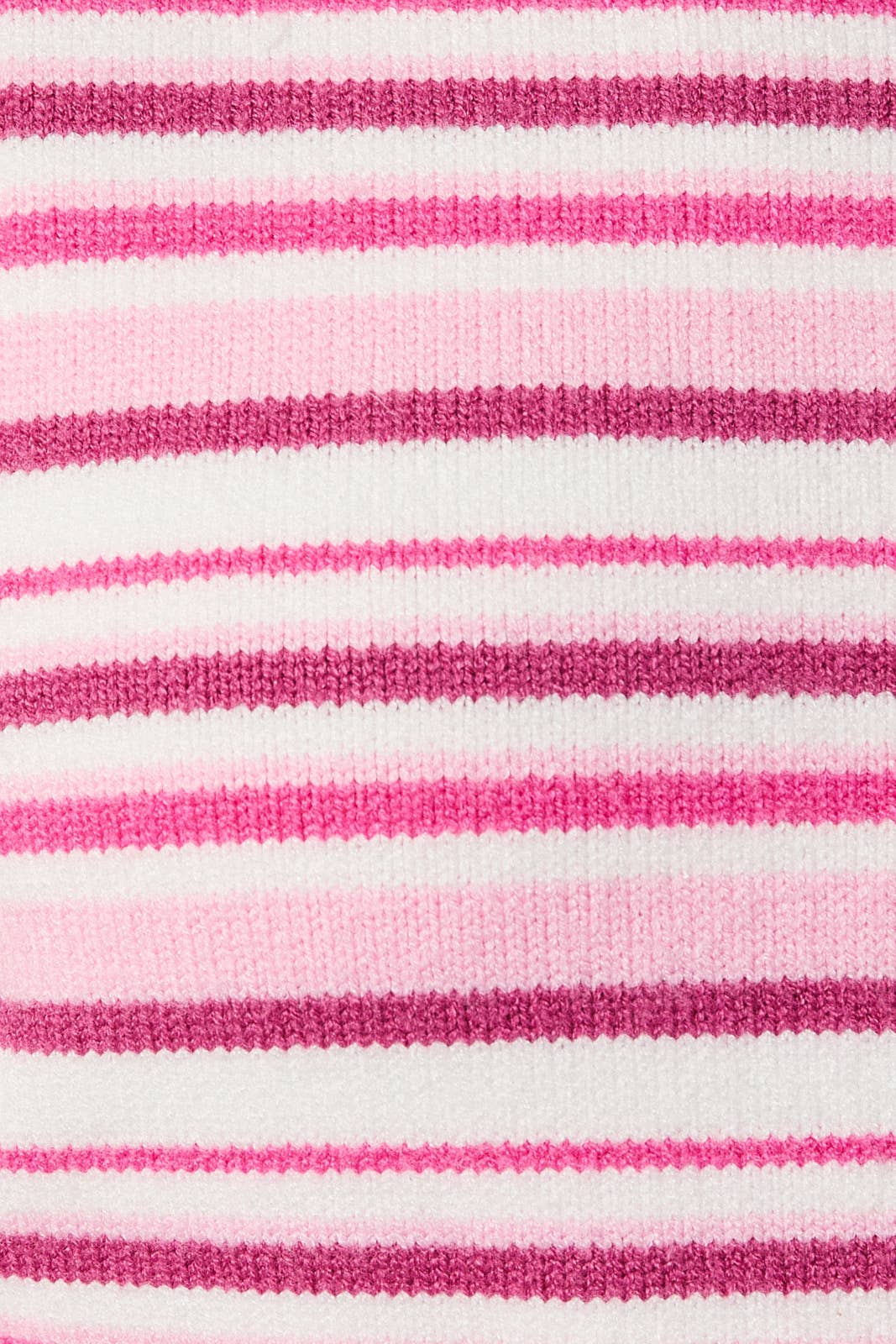 Close-up of pink and white striped fabric texture