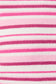 Close-up of pink and white striped fabric texture
