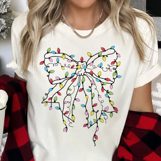 Coquette Christmas Tee