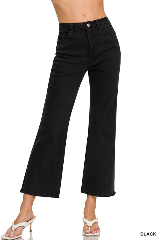 Black Wide Leg
