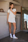 High Waist Skort