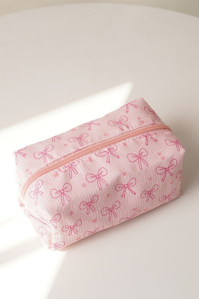 Bow Cosmetic Bag