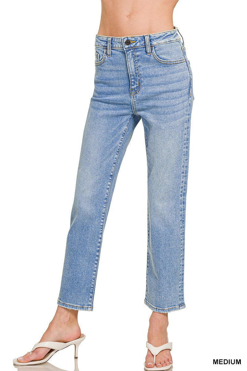 Cropped Basic Denim