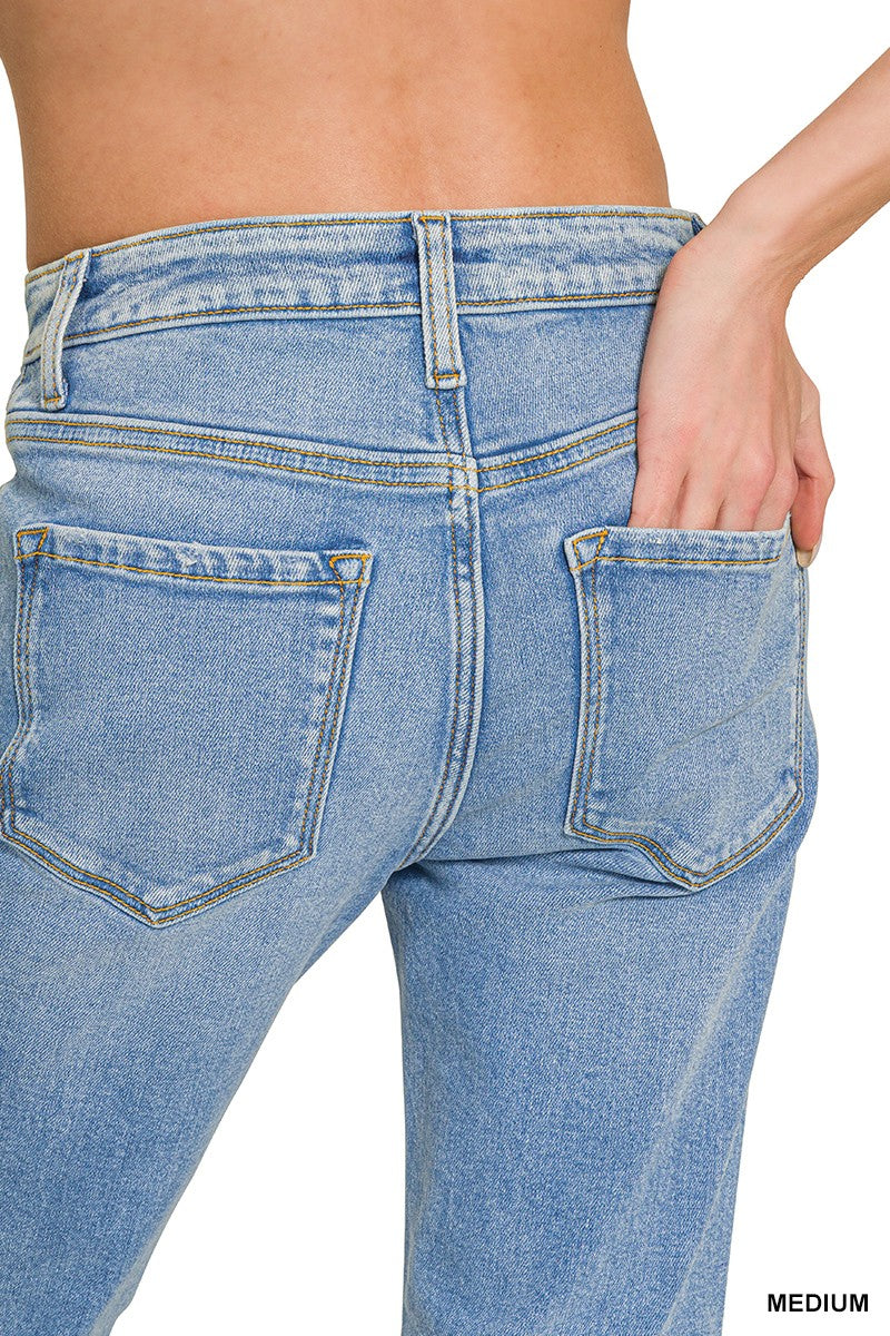 Cropped Basic Denim