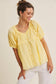Delicate Ruffle Cotton Blouse