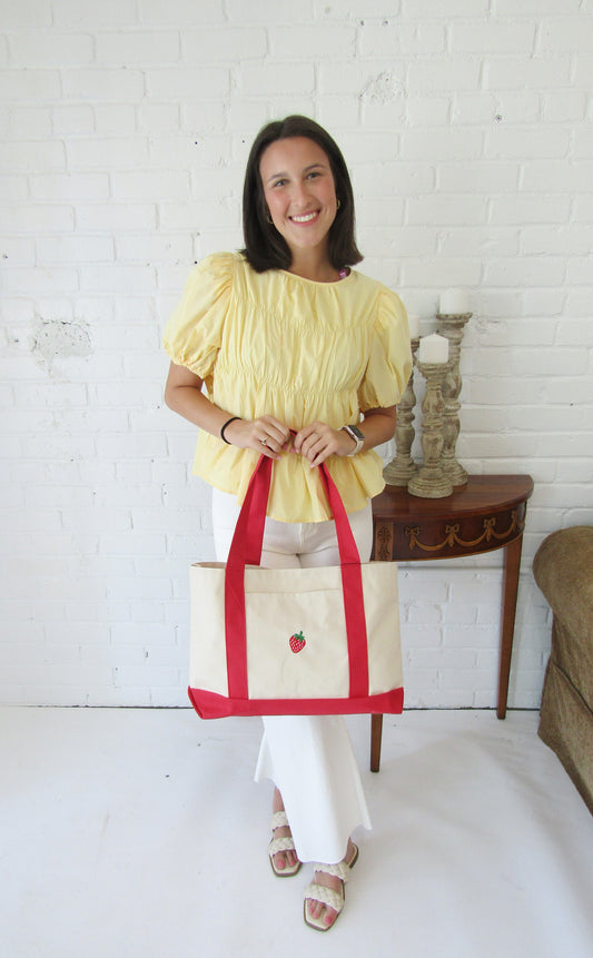 Strawberry Tote Bag