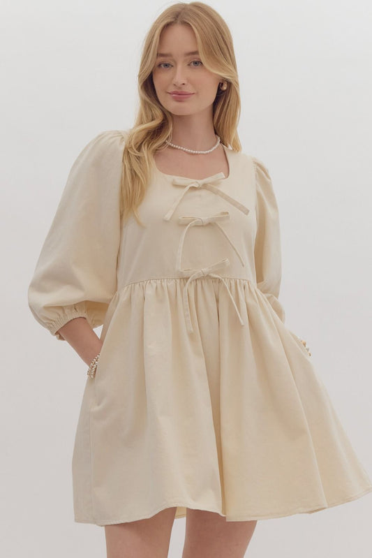 Triple Bow Dress