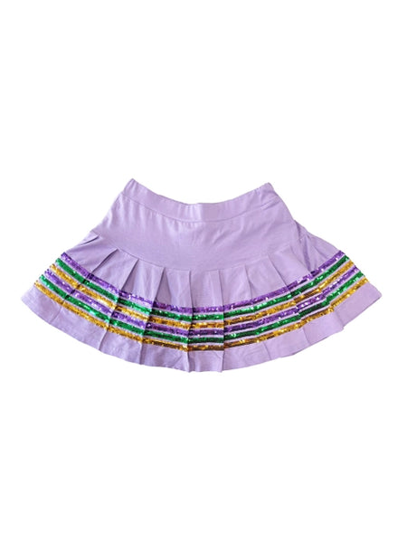 Mardi Gras Sequin Skort