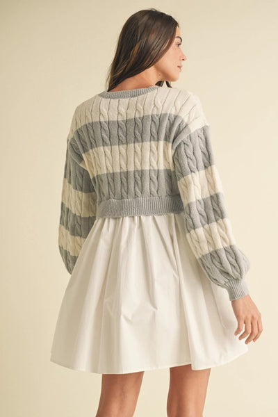 Sweater Top Dress