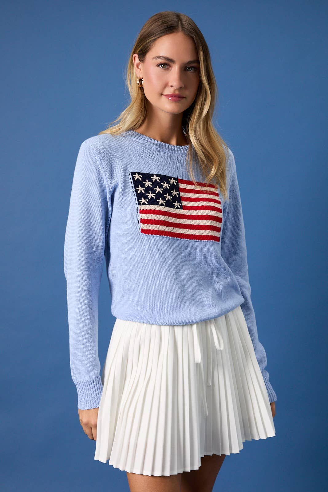 American Flag Sweater