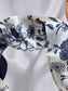 Floral Magnetic Scarf Necklace