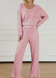 Pink Slouchy Set
