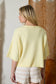 Butter Yellow Cardigan