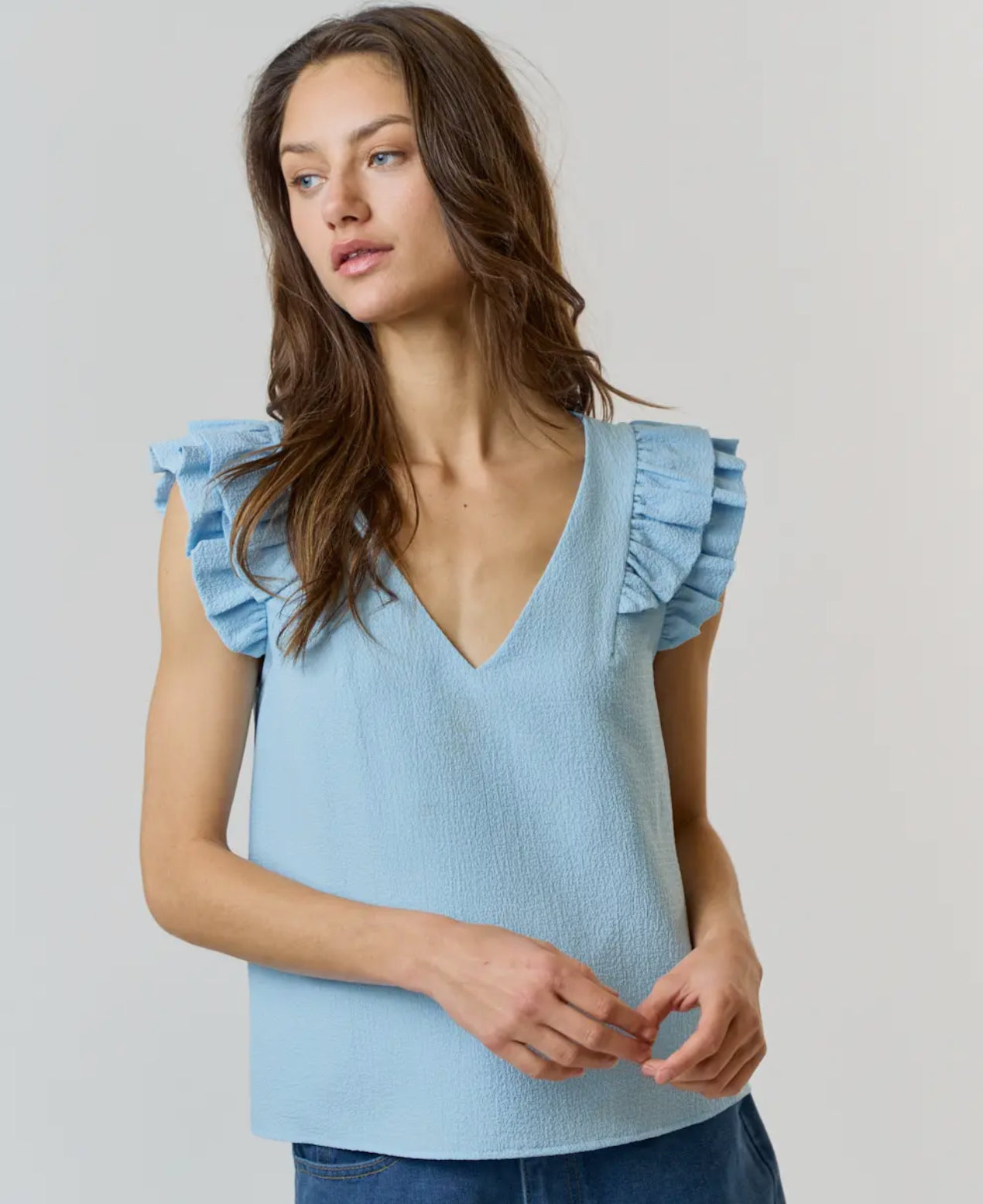 Ruffle Tank
