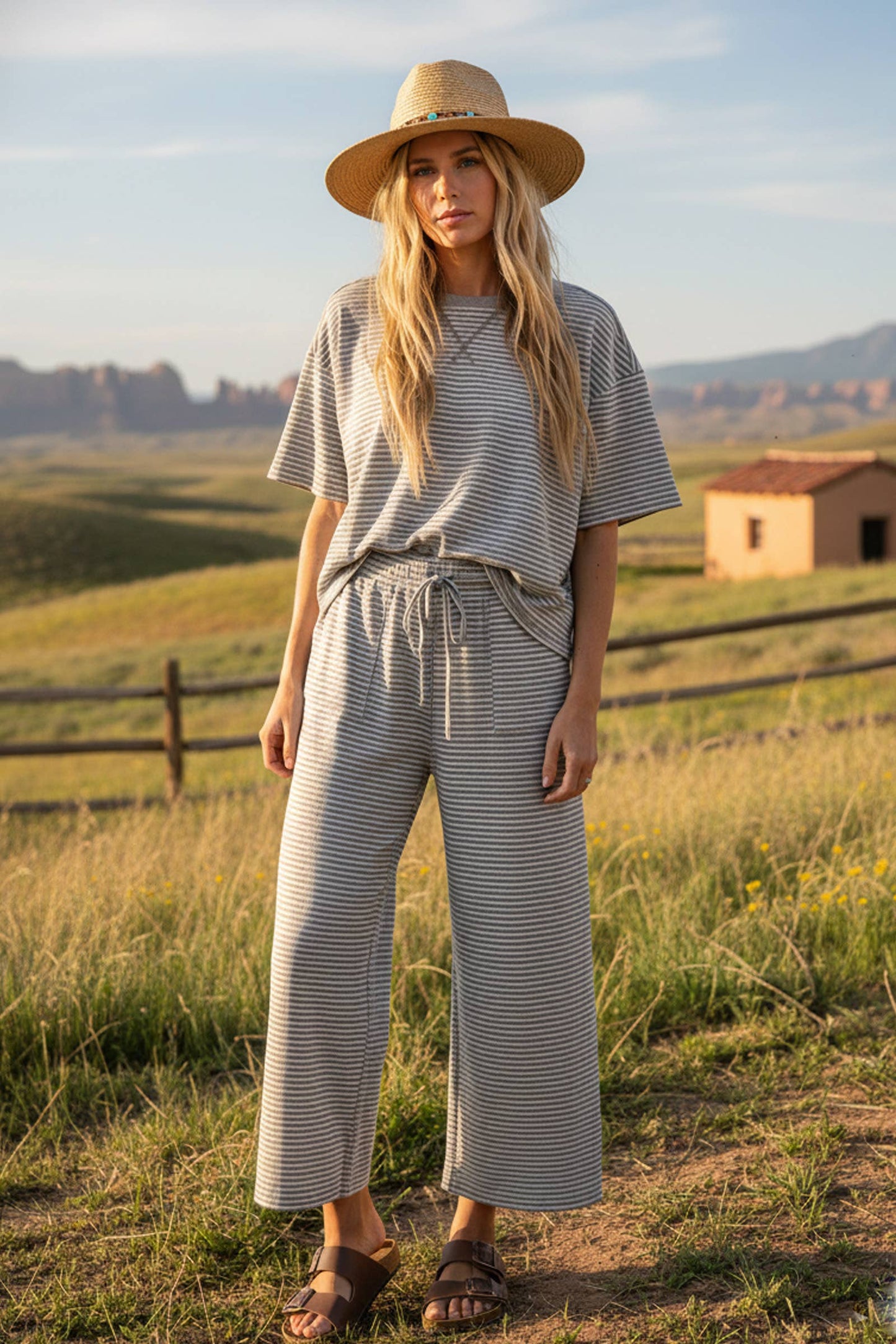 Heather Grey Pants