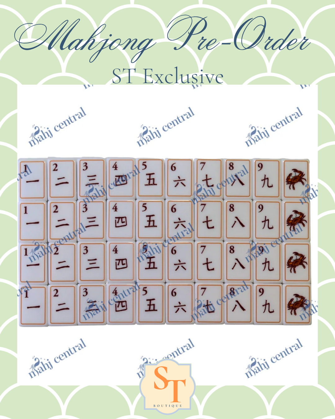 Mahjong Pre-Order Set