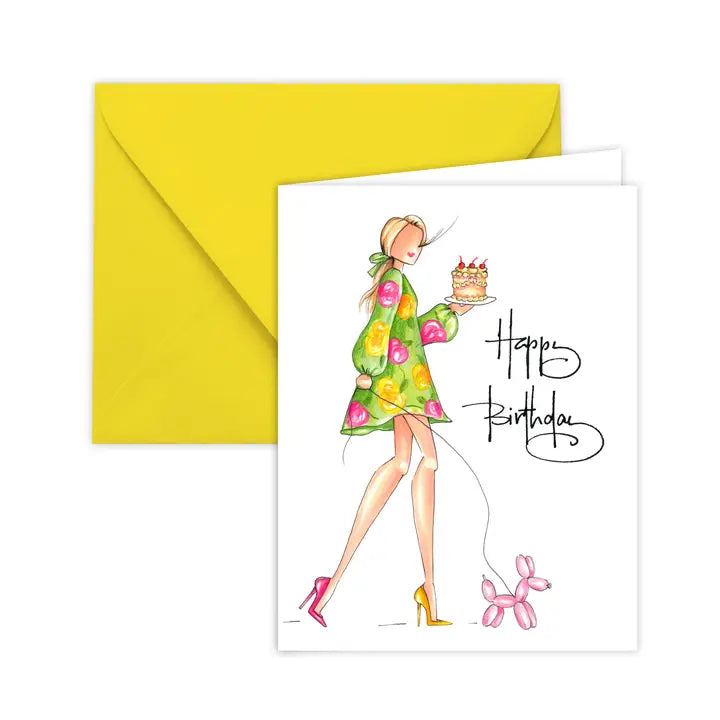 Coquette Greeting Card