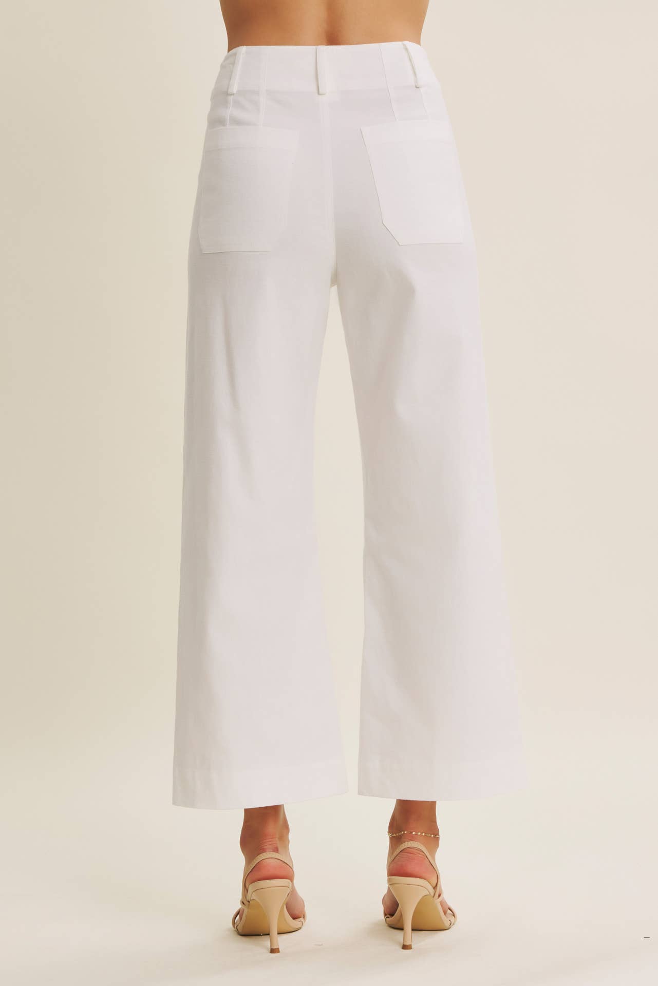Linen Ankle Pants