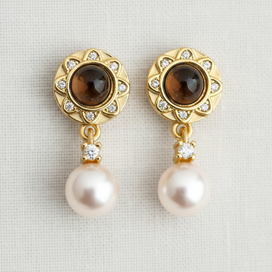 Freshwater Pearl Drop Earrings