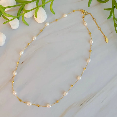Ashely Freshwater Pearl Necklace