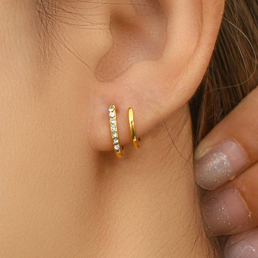 Double Hoop Earring