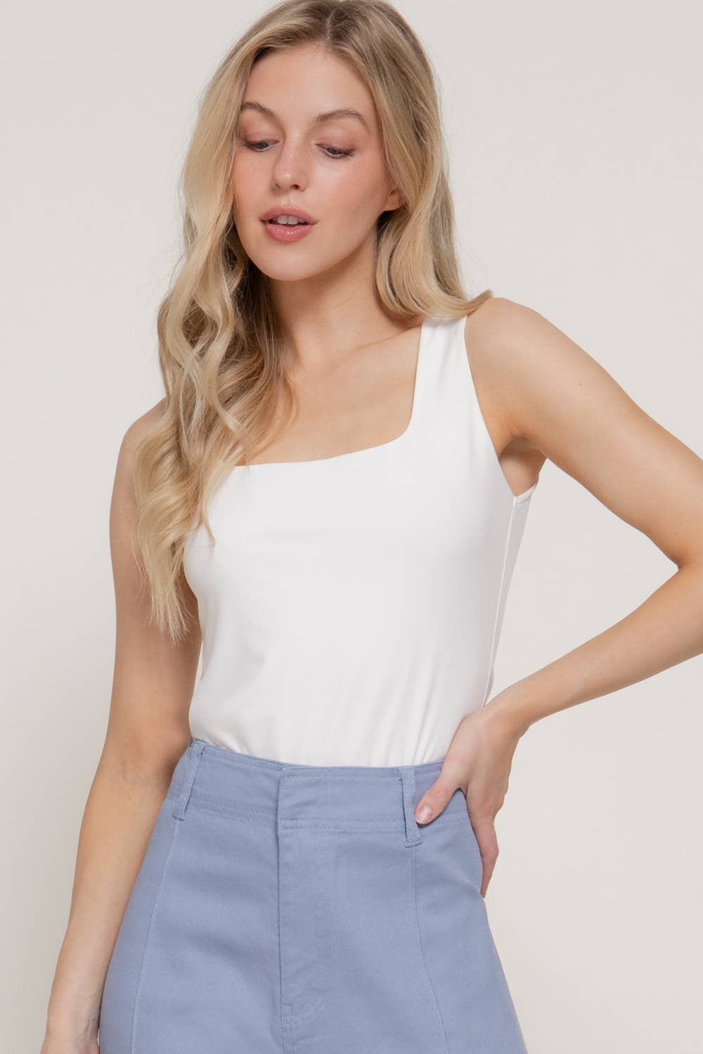 Double Layer Knit Top