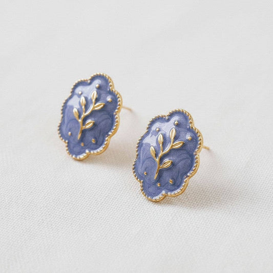 Artistic Floral Inspired Earrings