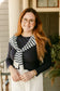 Ribbed Navy Long Sleeve