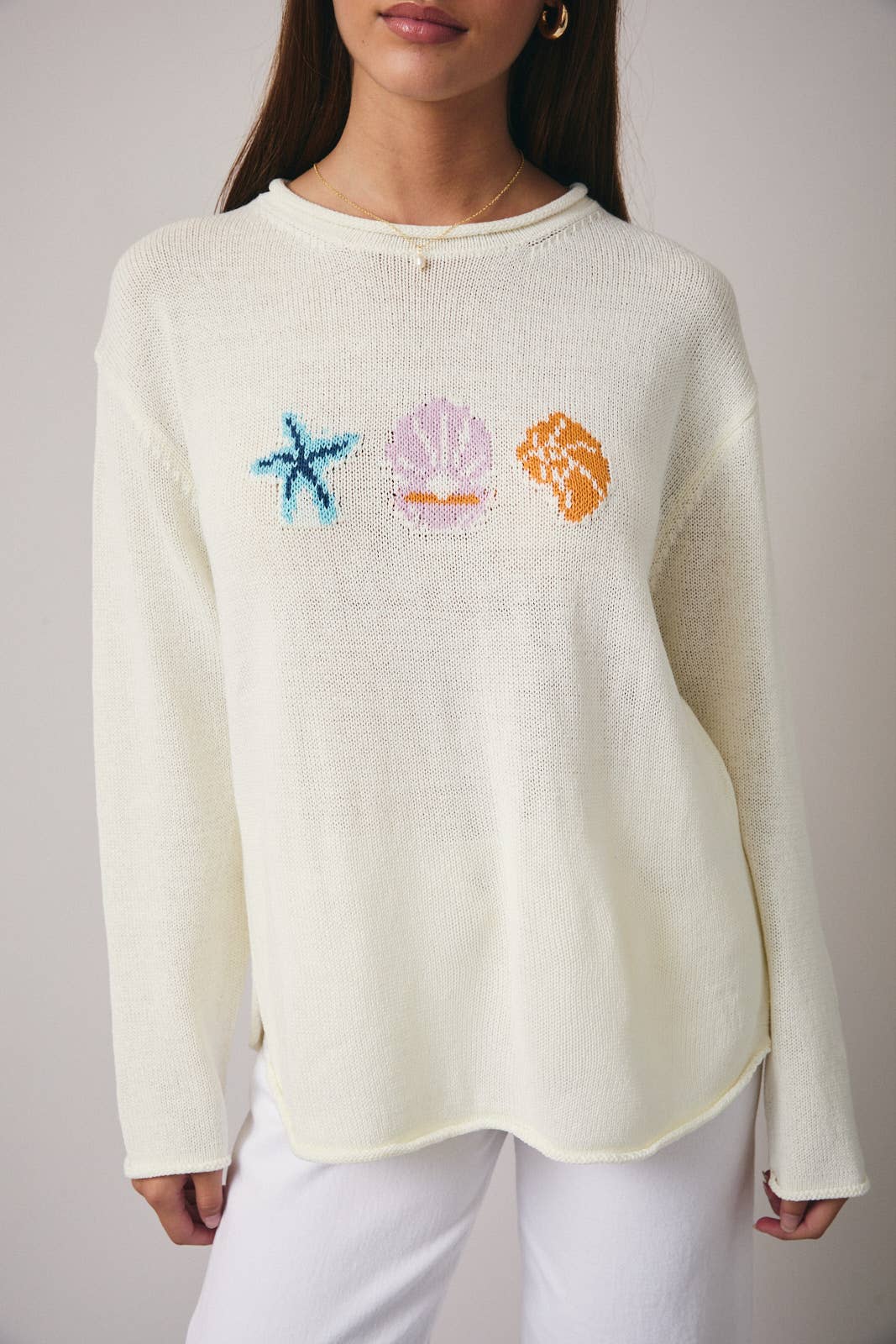 Sea Graphic Sweater