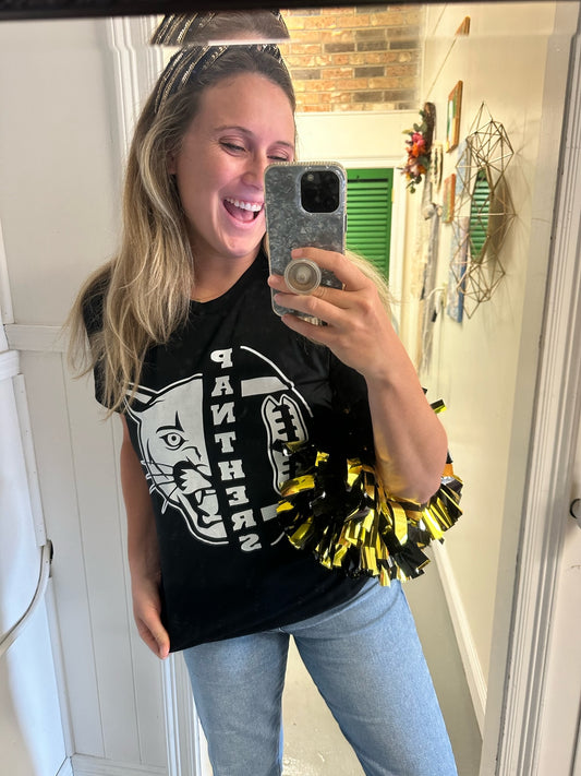 Panther Football Tee