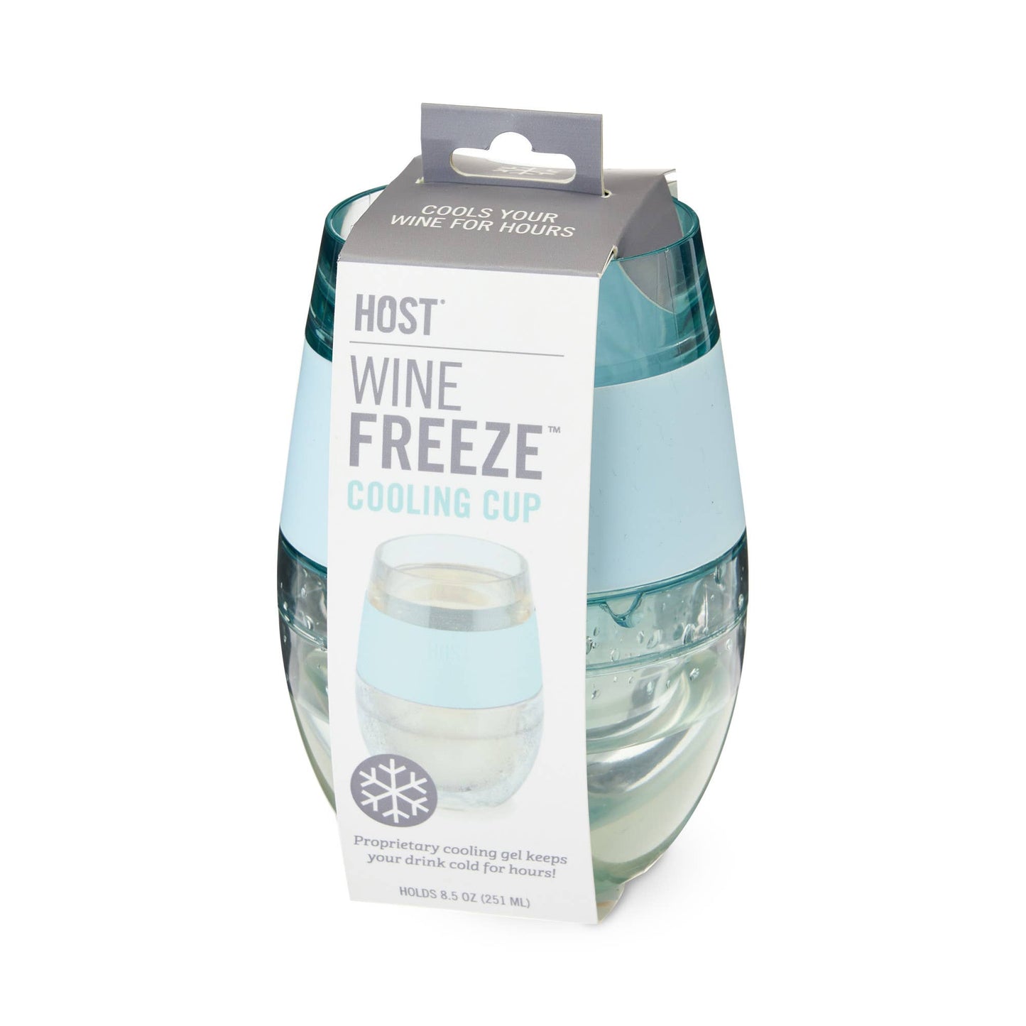 Translucent Blue Cooling Cup