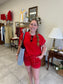 Red Scuba Lounge Shorts