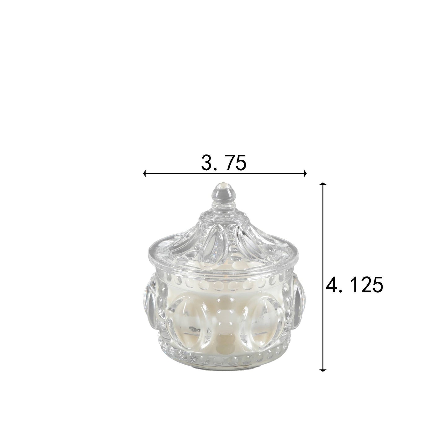 Vanilla Glass Candle
