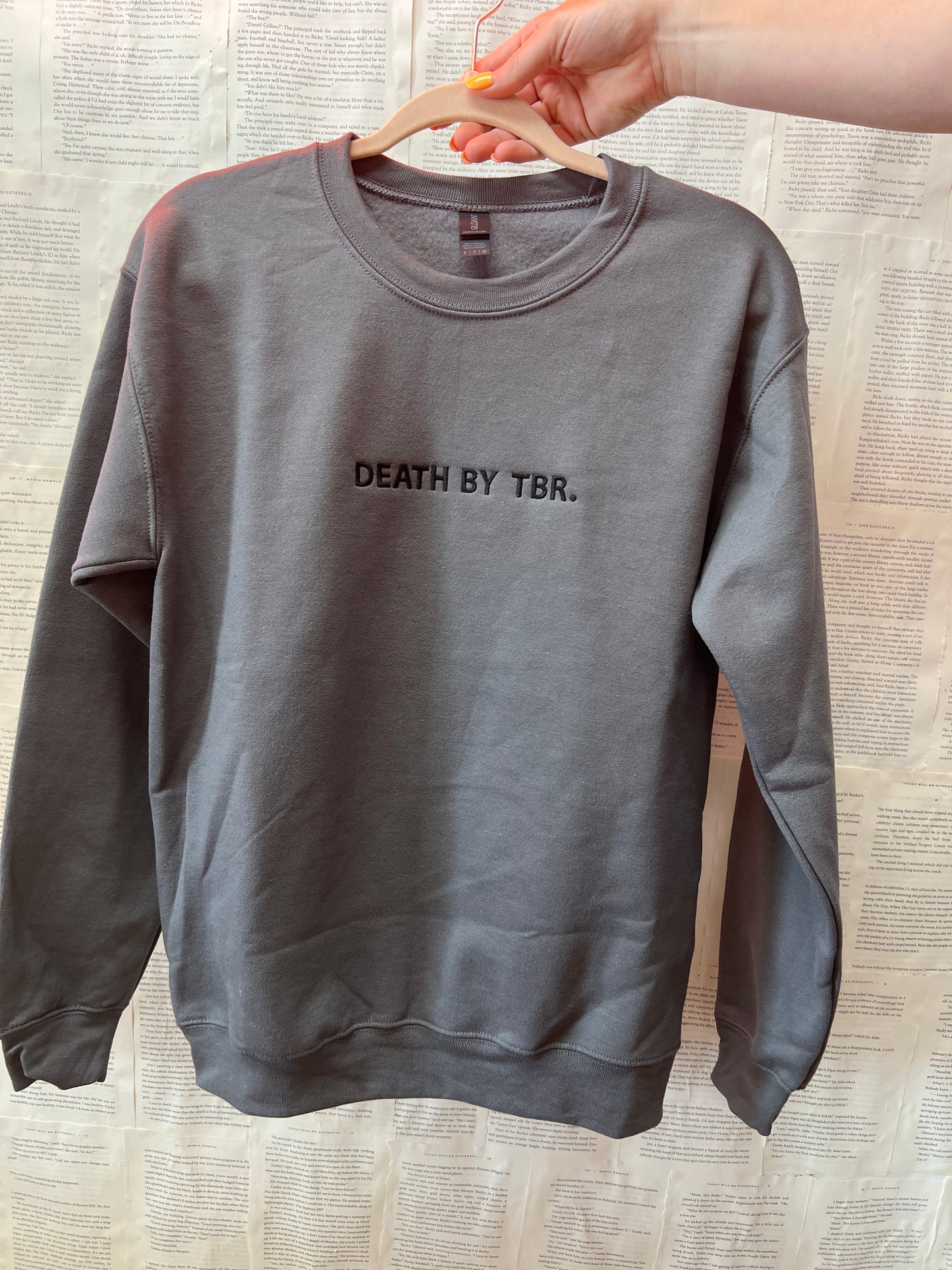 Death By TBR Sweatshirt